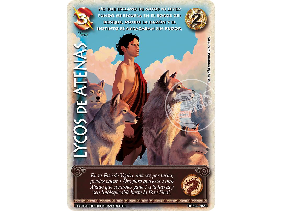 Lycos de Atenas (Colmillos del Inframundo) 1