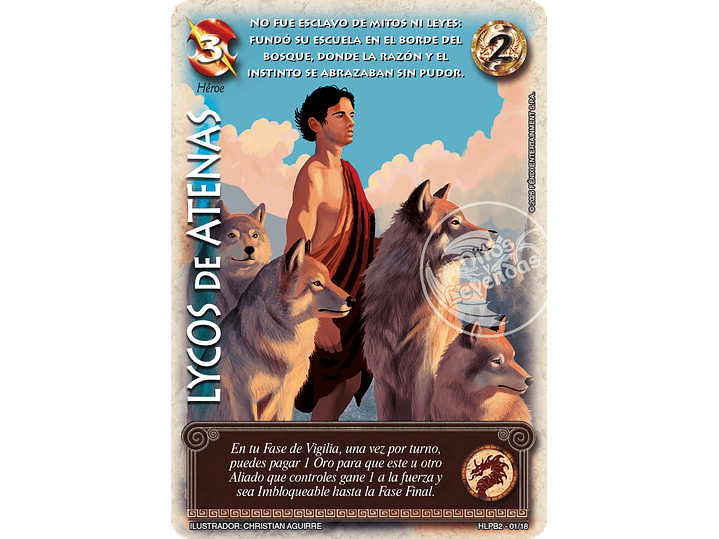 Lycos de Atenas (Colmillos del Inframundo) 1