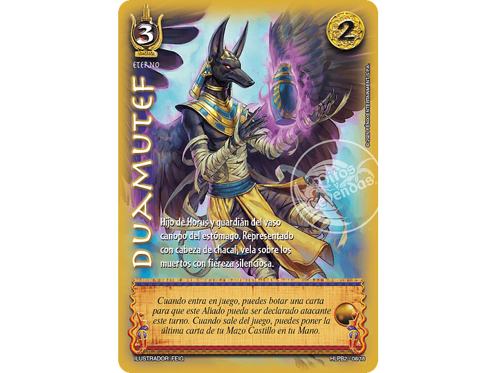 Duamutef (Colmillos del Inframundo) 1