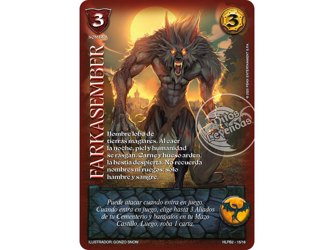 Farkasember (Colmillos del Inframundo) 1