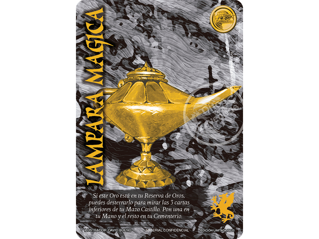 Lampara Magica (LBPE25 - Secreta Dorada) 1