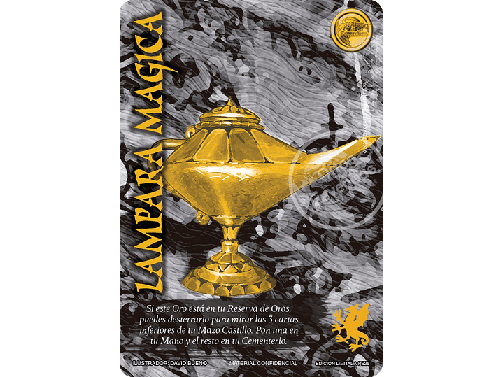 Lampara Magica (LBPE25 - Secreta Dorada) 1