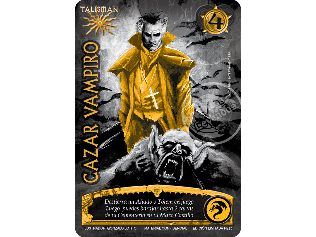 Cazar Vampiros (LBPE25 - Secreta Dorada) 1