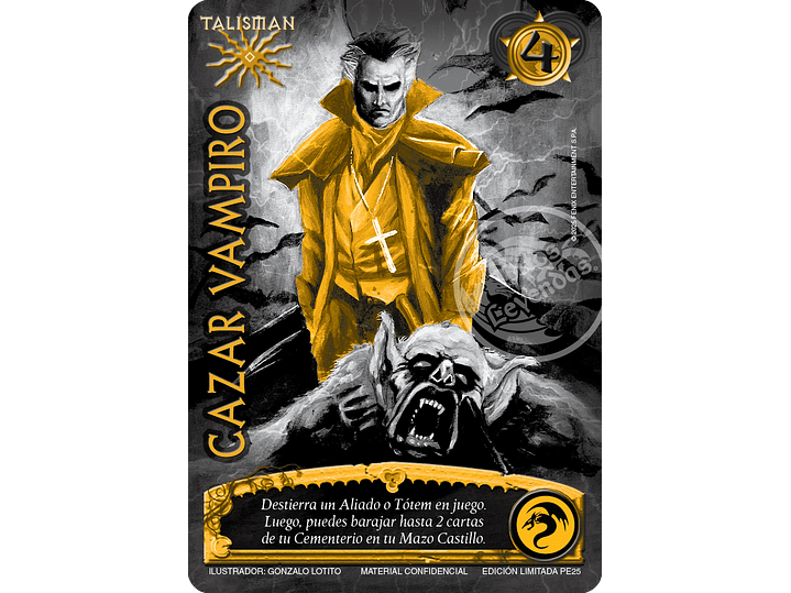 Cazar Vampiros (LBPE25 - Secreta Dorada) 1