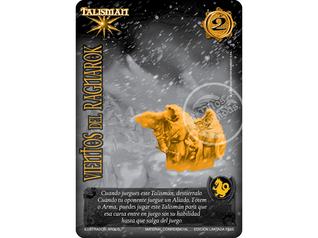 Vientos del Ragnarok (LBPE25 - Secreta Dorada) 1