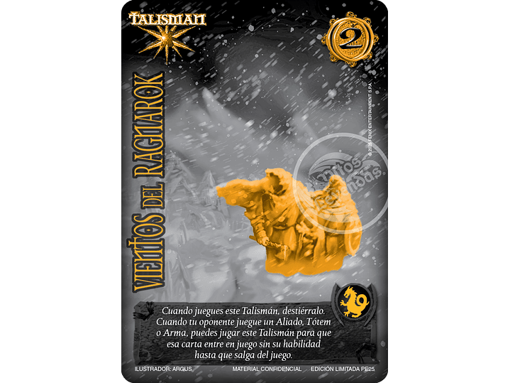 Vientos del Ragnarok (LBPE25 - Secreta Dorada) 1