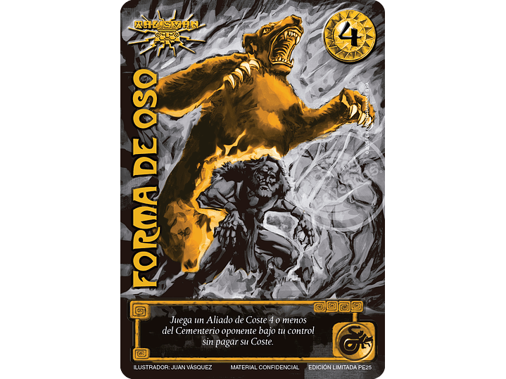 Forma de Oso (LBPE25 - Secreta Dorada) 1