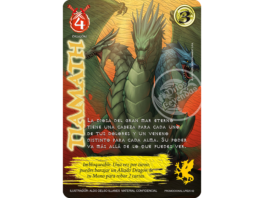 Tiamath (LBPE25 - Arte Alternativo) 1