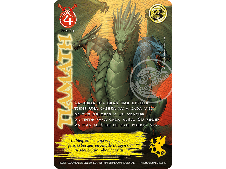 Tiamath (LBPE25 - Arte Alternativo) 1