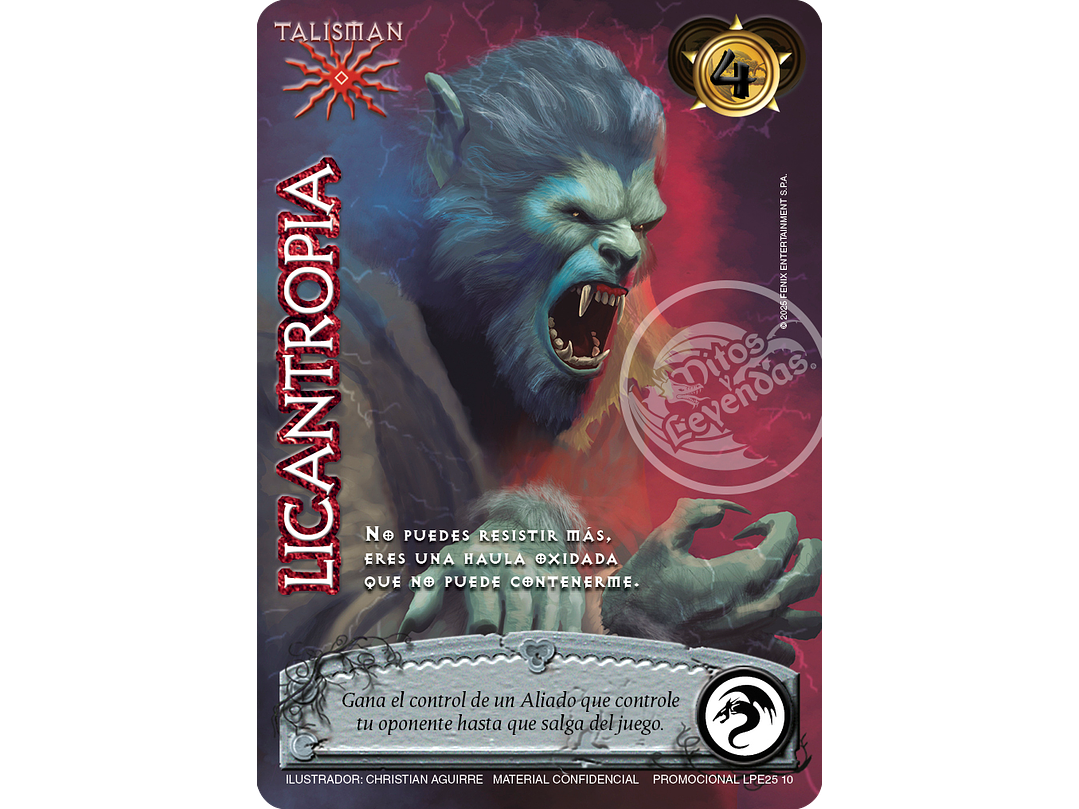 Licantropia (LBPE25 - Arte Alternativo) 1