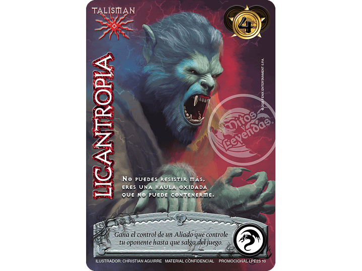 Licantropia (LBPE25 - Arte Alternativo) 1