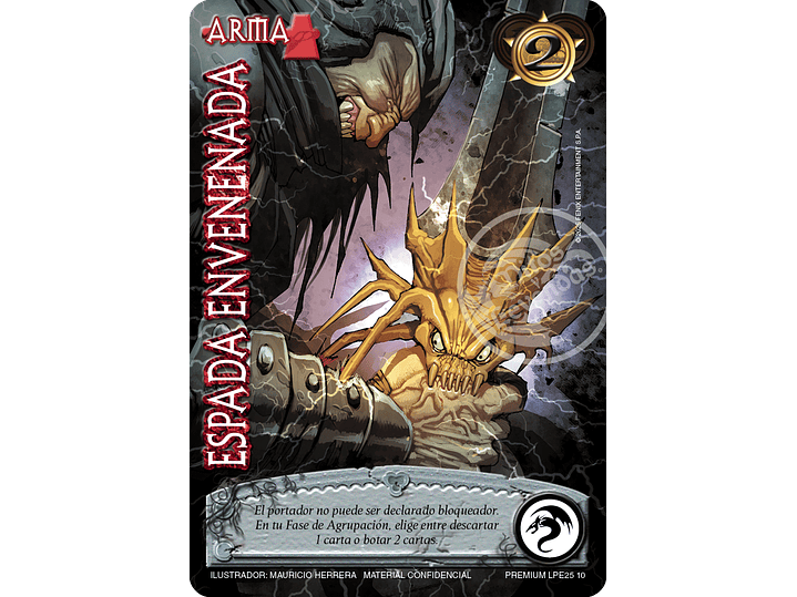 Espada Envenenada (LBPE25 - Foil Premium) 1