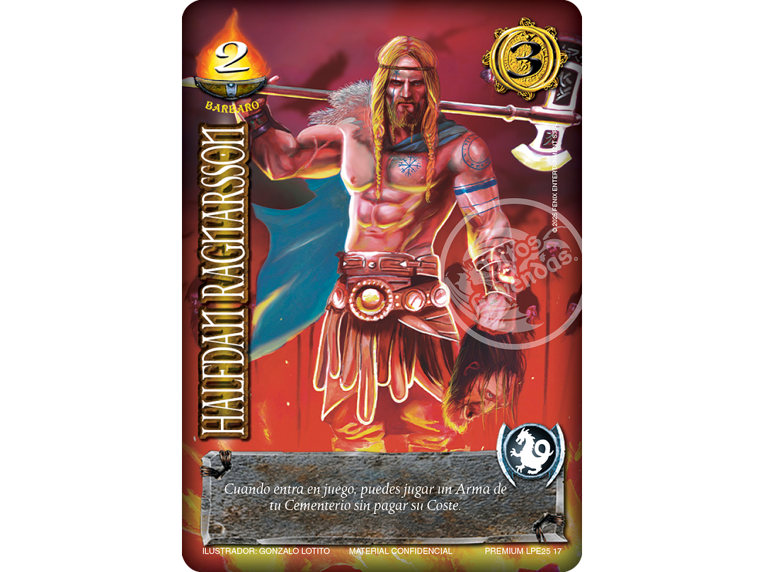 Halfdan Ragnarsson (LBPE25 - Foil Premium) 1