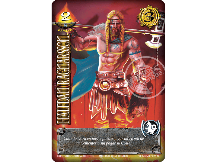 Halfdan Ragnarsson (LBPE25 - Foil Premium) 1