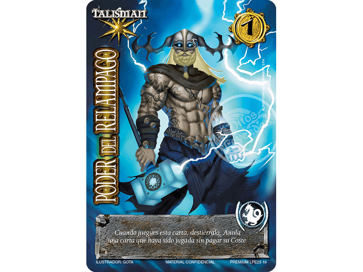 Poder del Relampago (LBPE25 - Foil Premium) 1