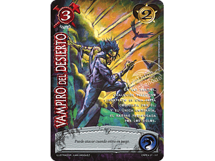 Vampiro del Desierto (Kit Racial Vampiro 2025)