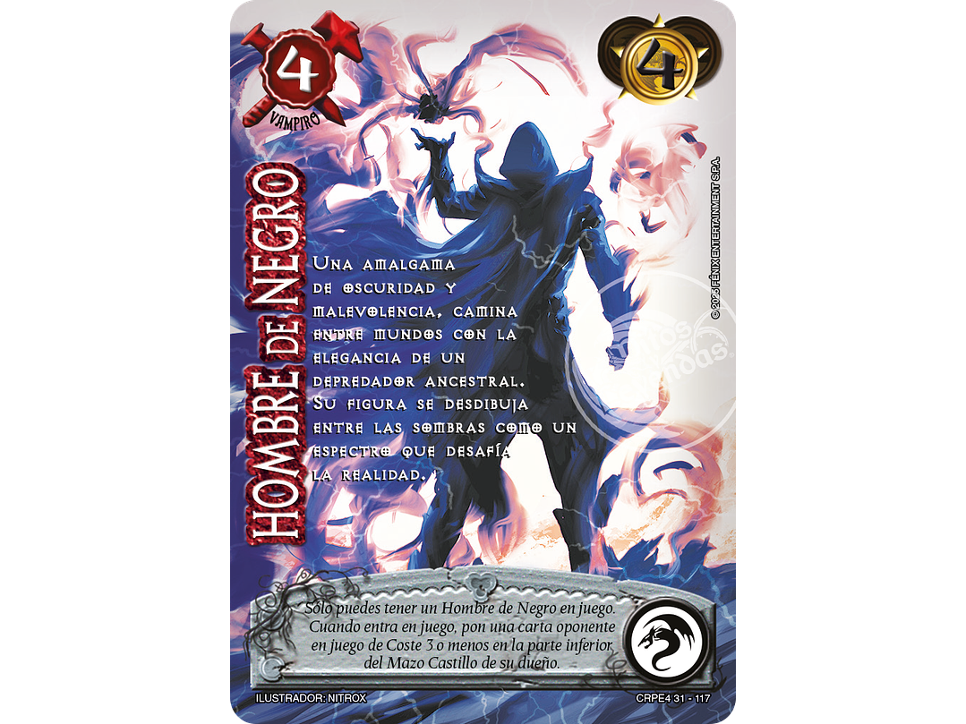 Hombre de Negro (Kit Racial Vampiro 2025) 1