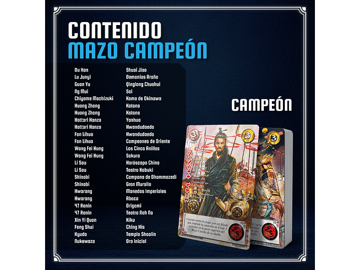 Mazo Primera Era - Campeón 3