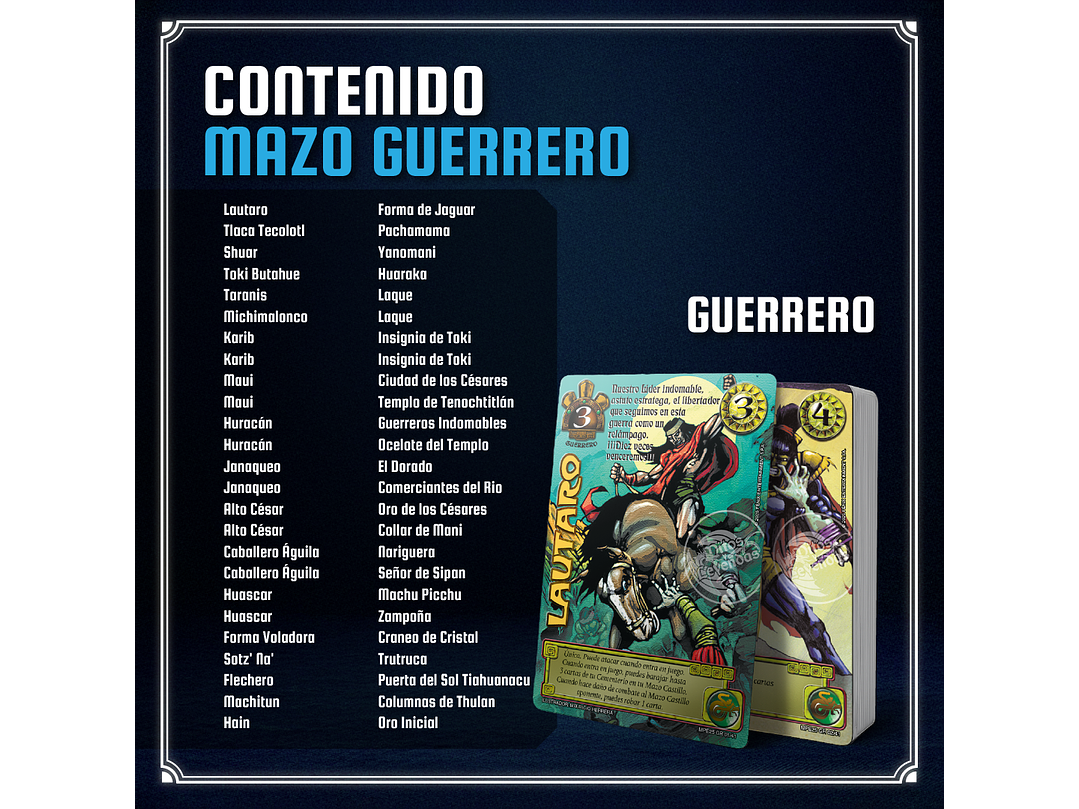 Mazo Primera Era - Guerrero 3