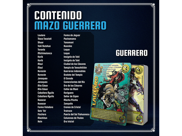 Mazo Primera Era - Guerrero 3