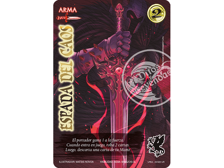Espada del Caos (LPE4 - UR) 1