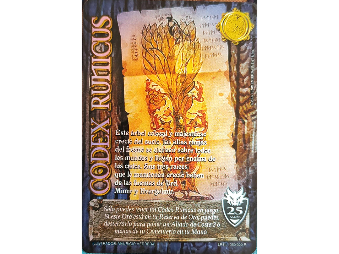 Codex Runicus (Aniversario 25) 1