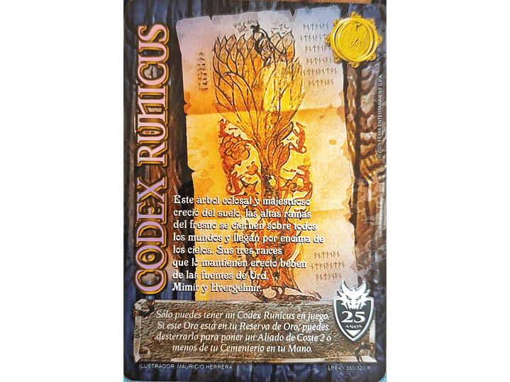 Codex Runicus (Aniversario 25) 1