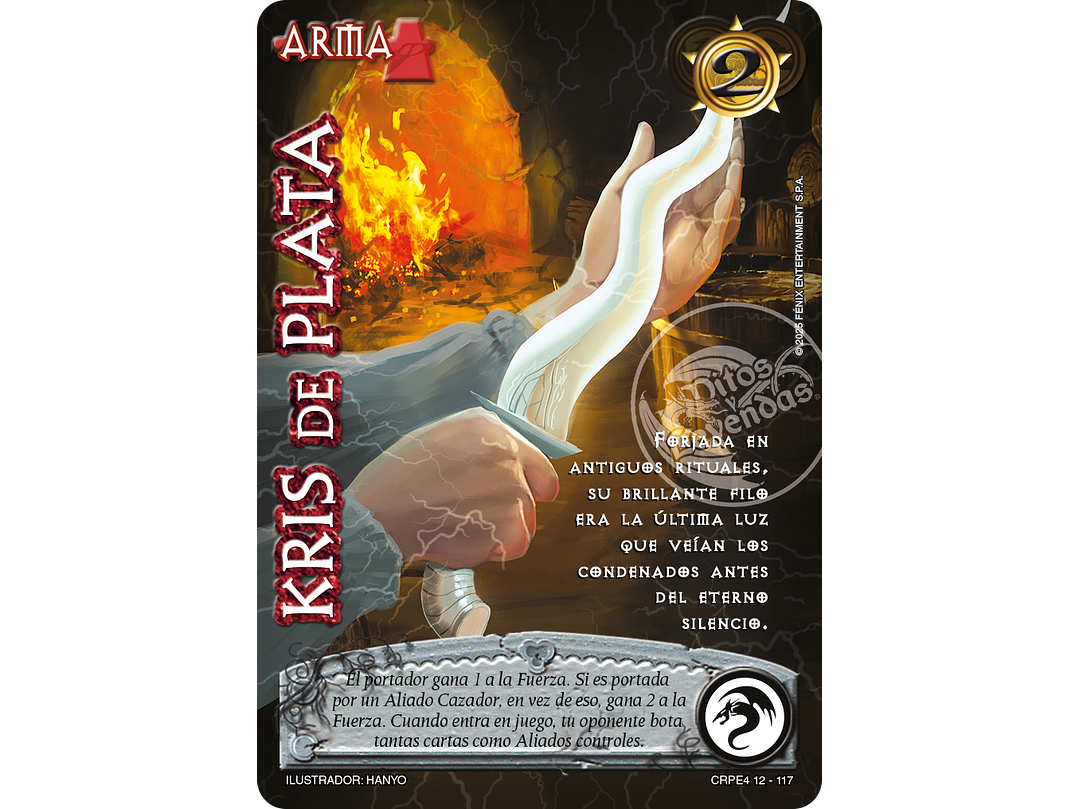 Kriss de Plata (Kit Racial Cazador 2025) 1