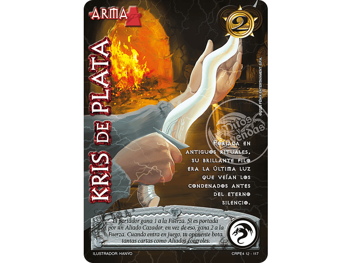 Kriss de Plata (Kit Racial Cazador 2025) 1