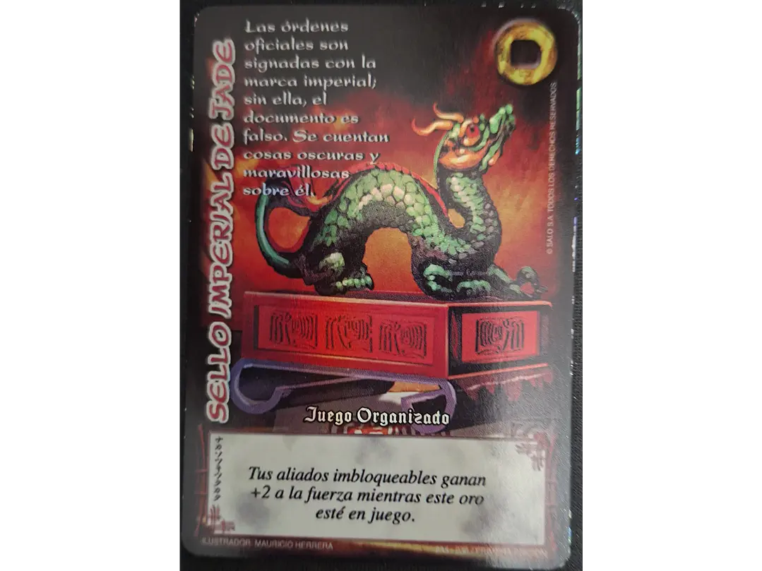 Sello Imperial de Jade (JO) 1
