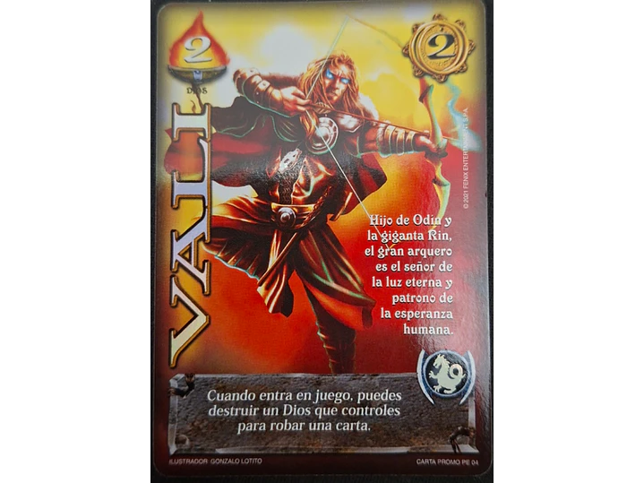 Vali (Carta Promo PE) 1