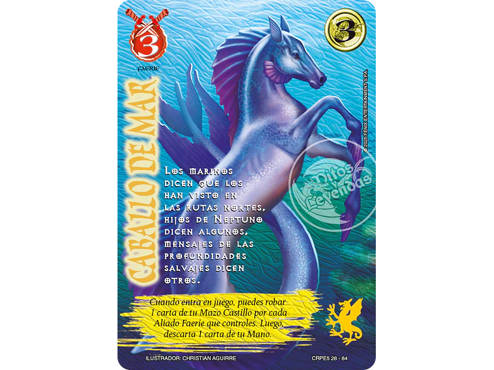 Caballo de Mar (Kit Racial Faerie 2025) 1