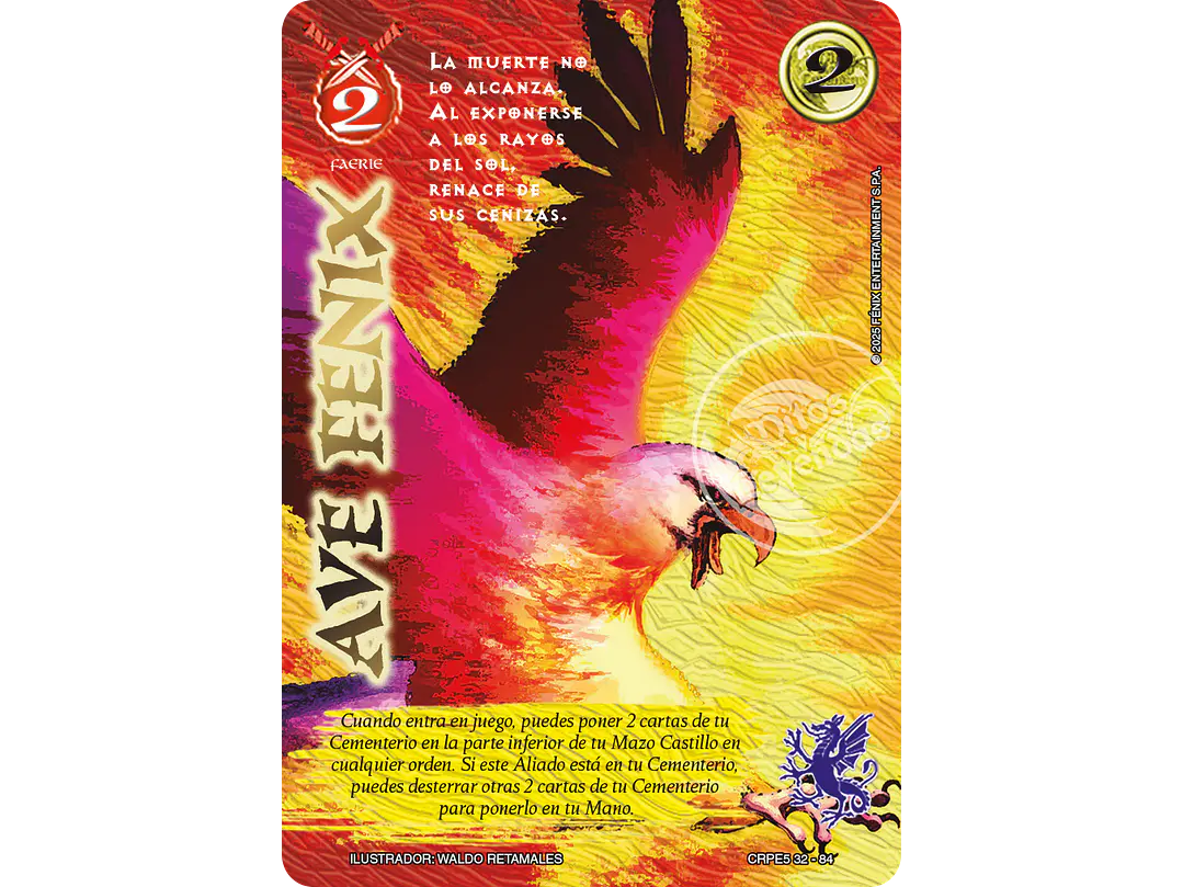 Ave Fenix (Kit Racial Faerie 2025) 1