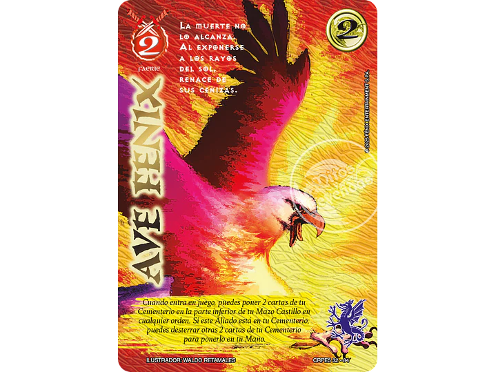 Ave Fenix (Kit Racial Faerie 2025) 1