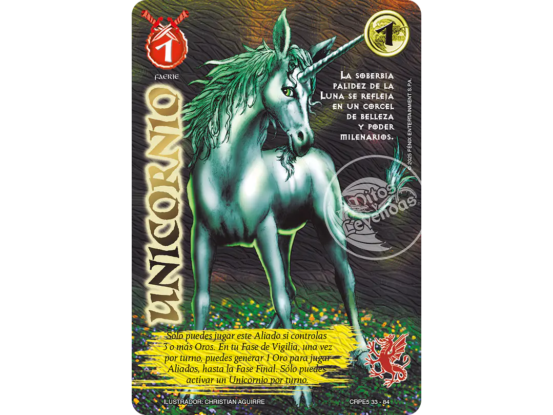 Unicornio (Kit Racial Faerie 2025) 1