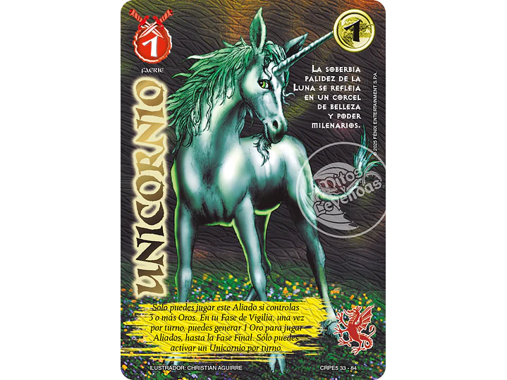 Unicornio (Kit Racial Faerie 2025) 1