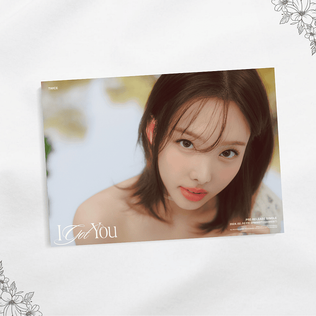 TWICE POSTERS WITH YOU