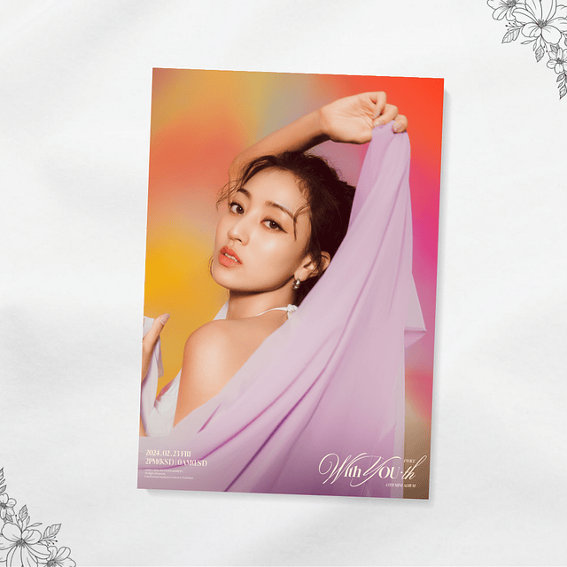 TWICE POSTERS WITH YOU VER 2