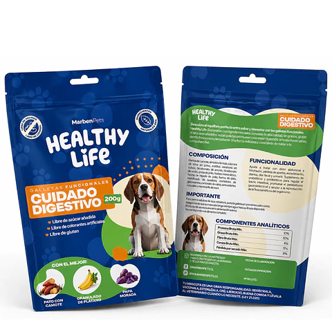 Galletas Cuidado Digestivo Healthy Life 200g