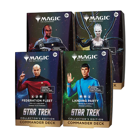 Star Trek Collector’s Edition Commander Deckset