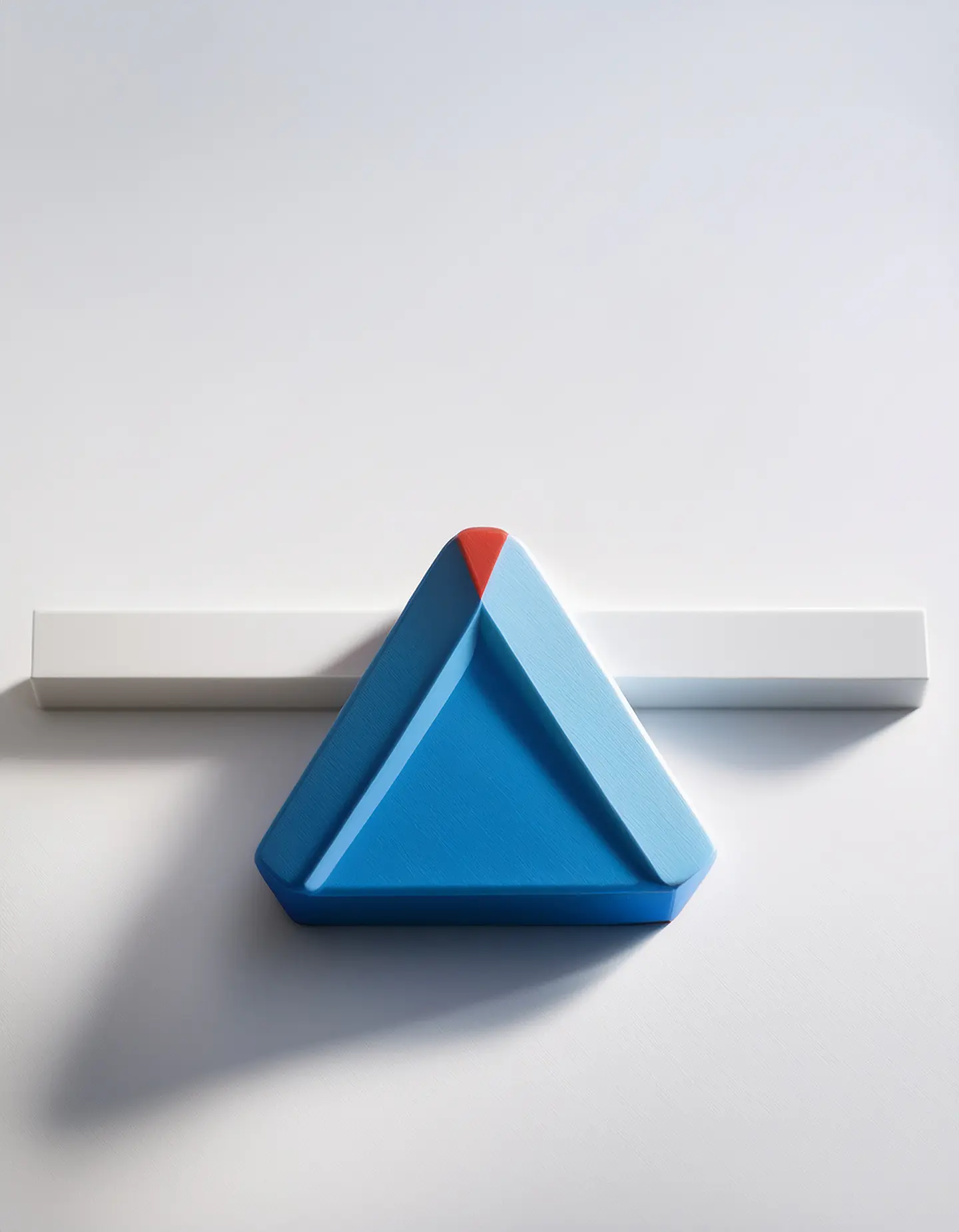 Borracha de design triangular 2