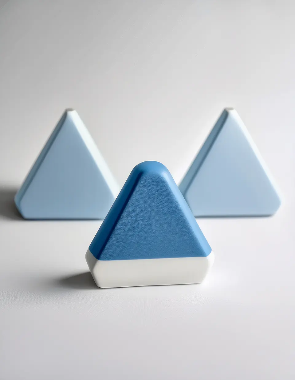 Borracha de design triangular 4