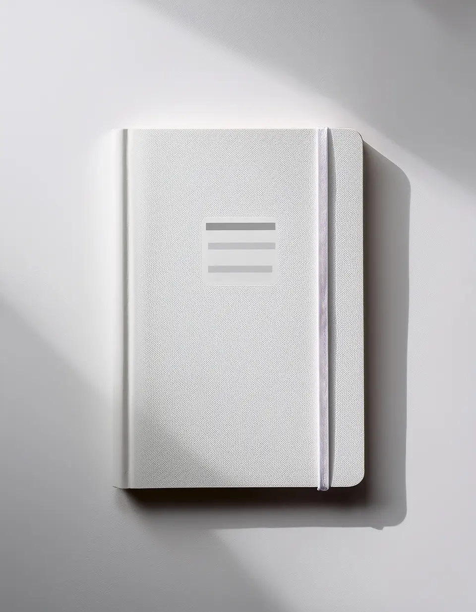 Caderno pautado de capa mole 4