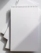 Pacote com 50 folhas de papel para esboços com textura áspera - Thumbnail 1