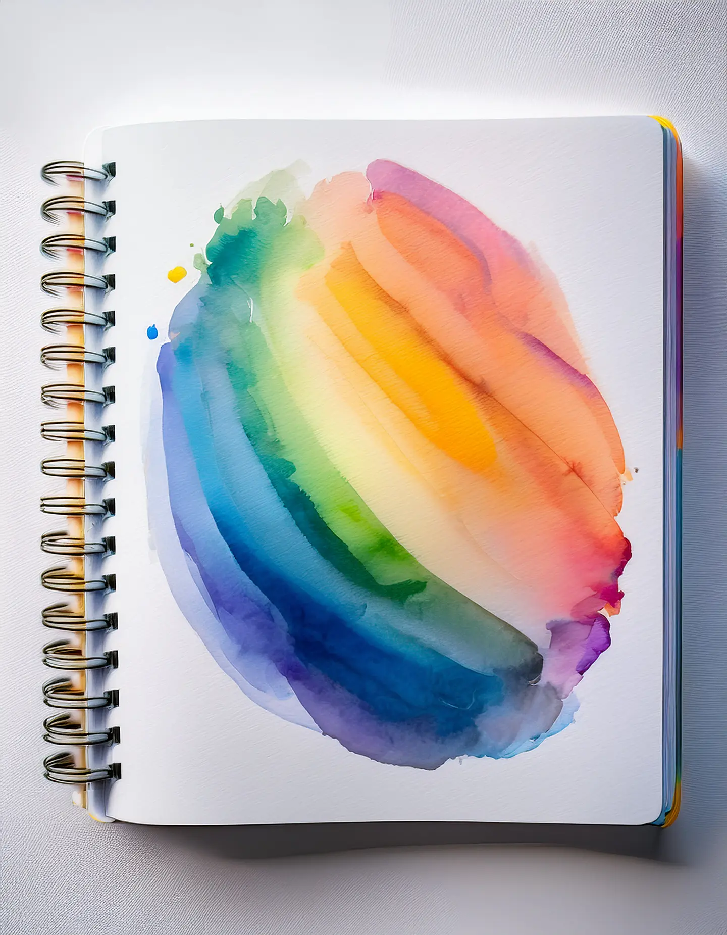 Caderno Espiral de Aquarela 3
