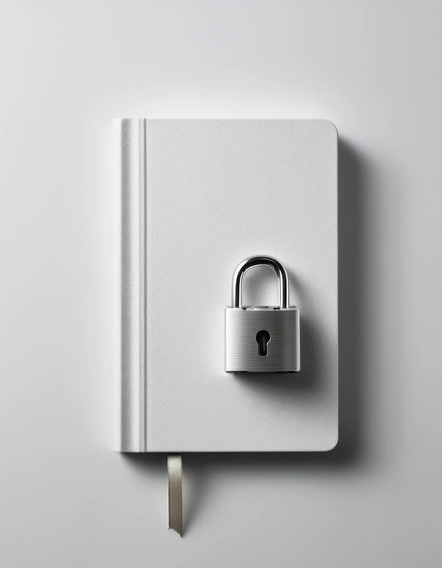 Caderno de capa dura com cadeado 2