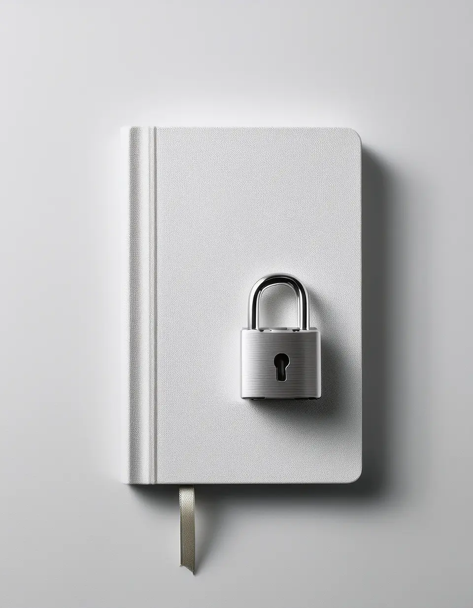 Caderno de capa dura com cadeado 2