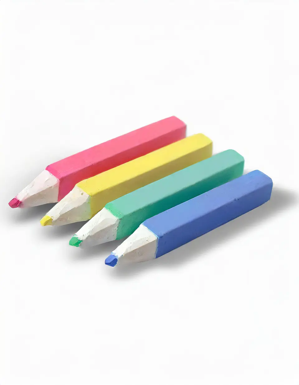 Conjunto de borrachas coloridas com formas divertidas 3