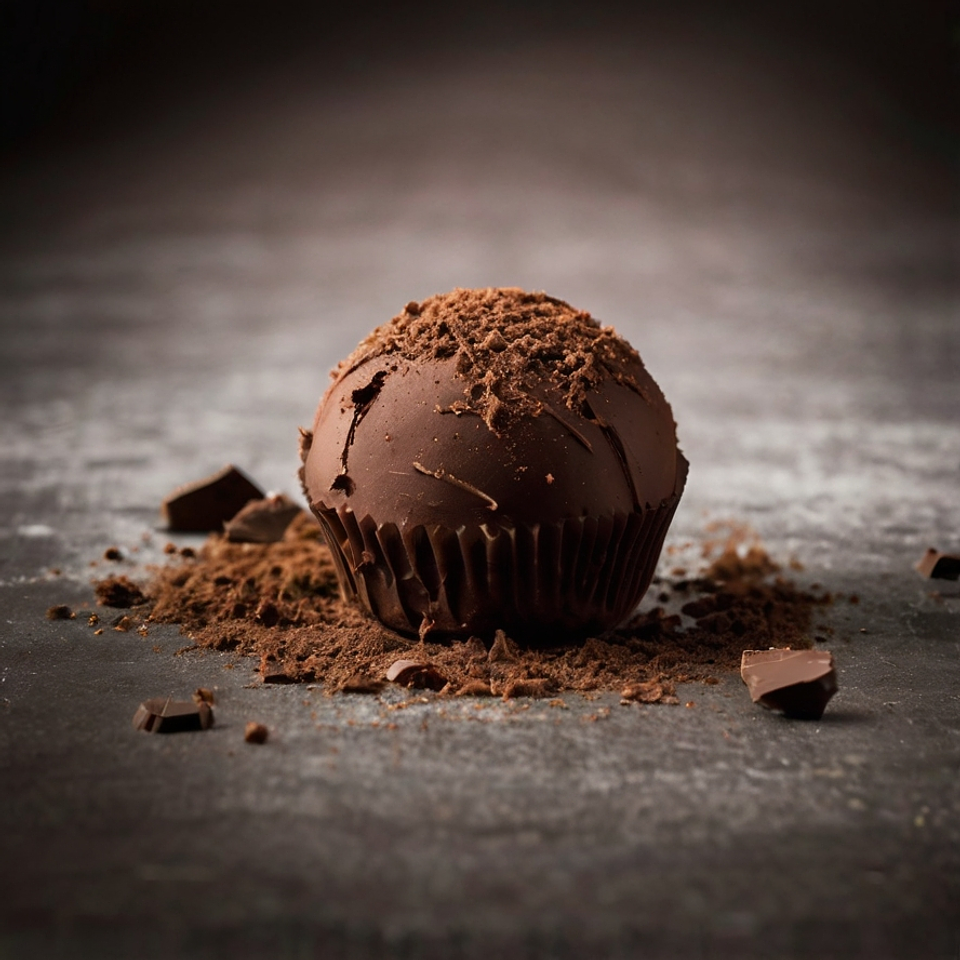 Trufas de Chocolate Amargo 1