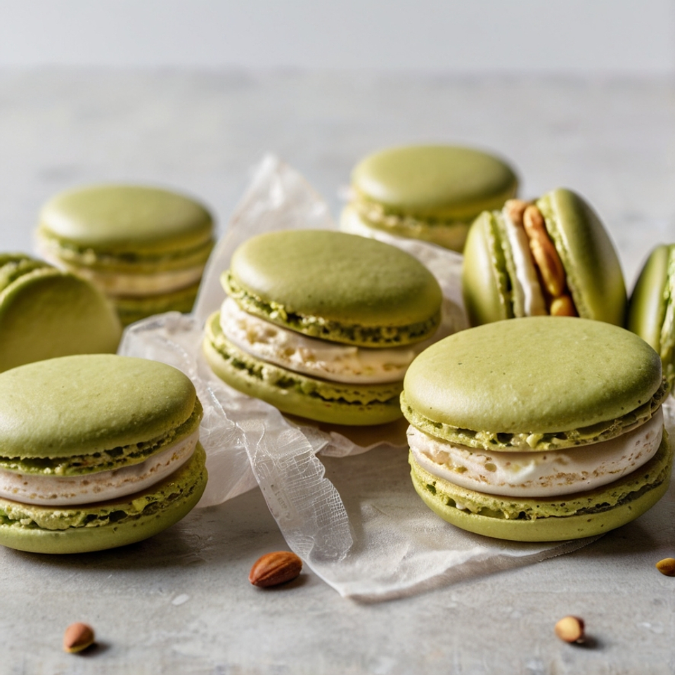 Macarons de Pistacho Suave 1